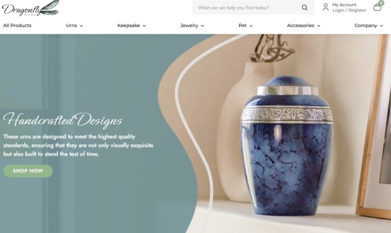 Dragonfly Urns
