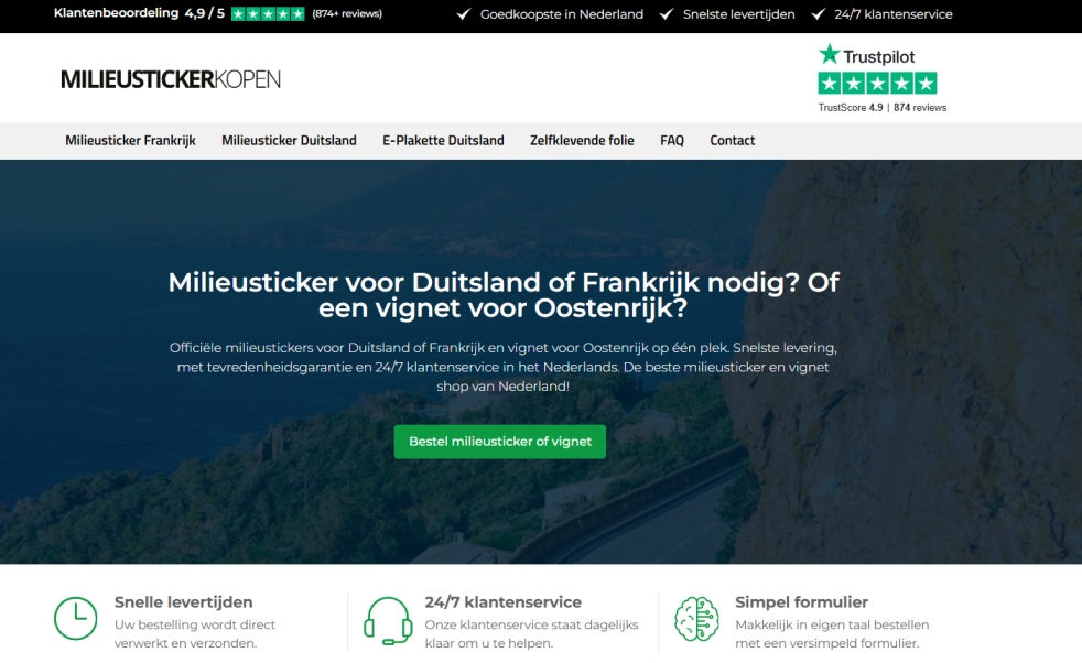 MilieustickerKopen